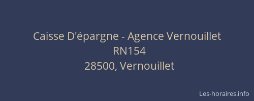 Caisse D'épargne - Agence Vernouillet