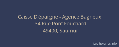 Caisse D'épargne - Agence Bagneux