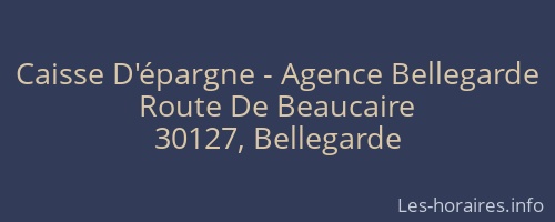 Caisse D'épargne - Agence Bellegarde