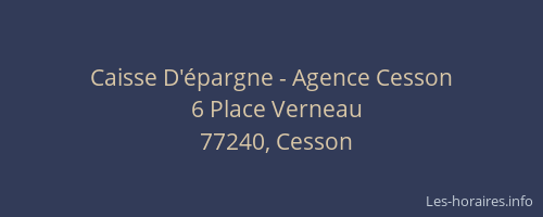 Caisse D'épargne - Agence Cesson