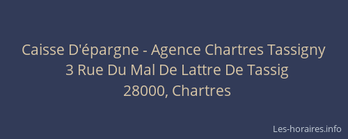 Caisse D'épargne - Agence Chartres Tassigny