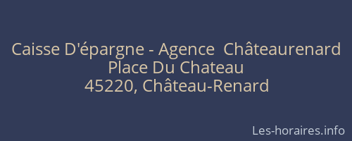 Caisse D'épargne - Agence  Châteaurenard