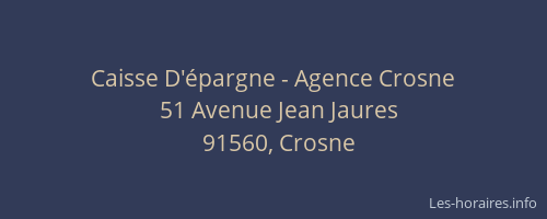 Caisse D'épargne - Agence Crosne