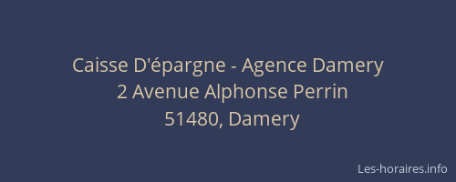 Caisse D'épargne - Agence Damery