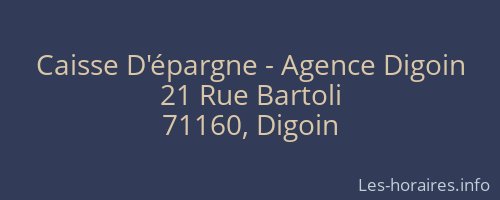 Caisse D'épargne - Agence Digoin