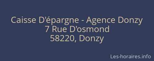 Caisse D'épargne - Agence Donzy
