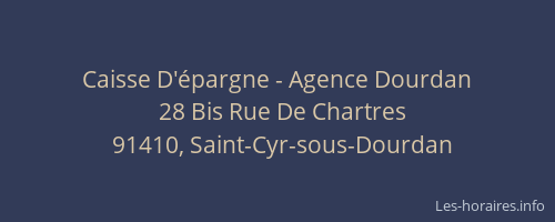 Caisse D'épargne - Agence Dourdan