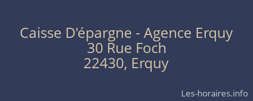 Caisse D'épargne - Agence Erquy