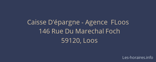 Caisse D'épargne - Agence  FLoos