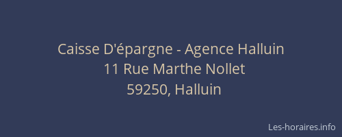 Caisse D'épargne - Agence Halluin