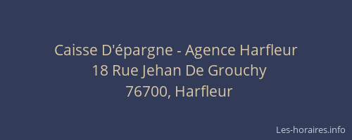 Caisse D'épargne - Agence Harfleur