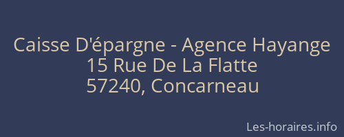 Caisse D'épargne - Agence Hayange