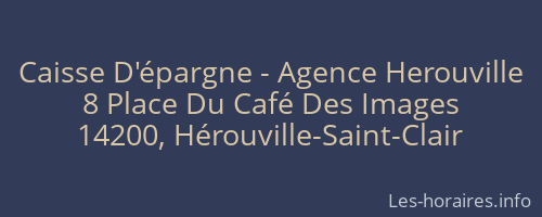 Caisse D'épargne - Agence Herouville