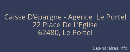Caisse D'épargne - Agence  Le Portel