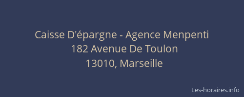 Caisse D'épargne - Agence Menpenti