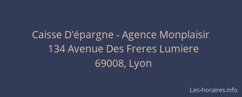 Caisse D'épargne - Agence Monplaisir