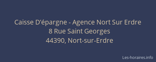 Caisse D'épargne - Agence Nort Sur Erdre