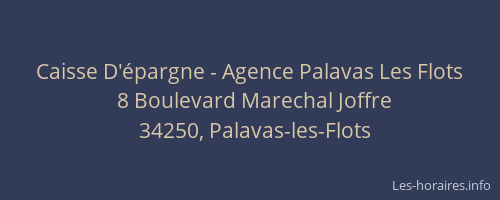 Caisse D'épargne - Agence Palavas Les Flots