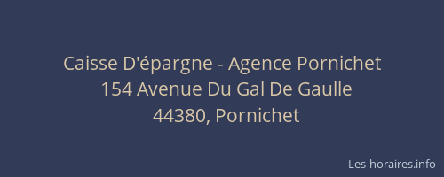Caisse D'épargne - Agence Pornichet