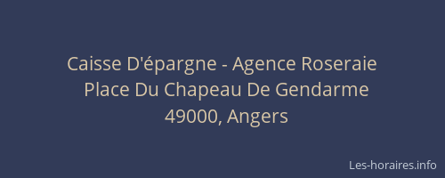 Caisse D'épargne - Agence Roseraie