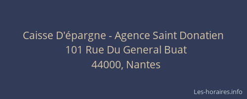 Caisse D'épargne - Agence Saint Donatien