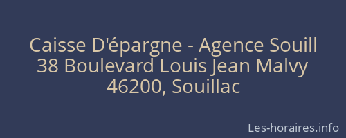 Caisse D'épargne - Agence Souill