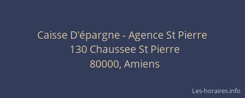 Caisse D'épargne - Agence St Pierre