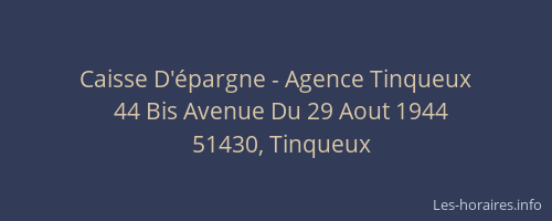 Caisse D'épargne - Agence Tinqueux