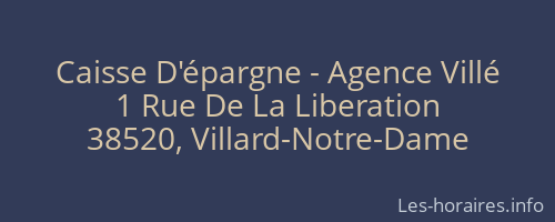 Caisse D'épargne - Agence Villé
