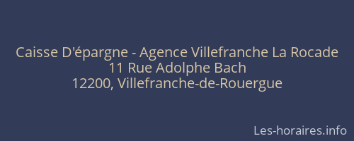 Caisse D'épargne - Agence Villefranche La Rocade