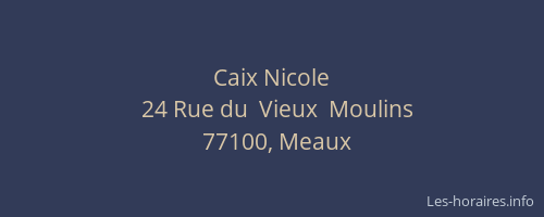 Caix Nicole