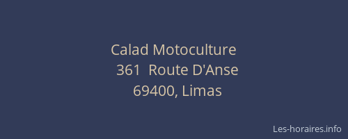 Calad Motoculture