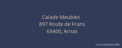 Calade Meubles