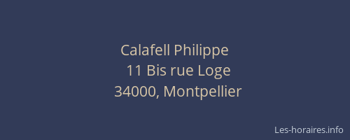 Calafell Philippe
