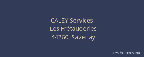 CALEY Services