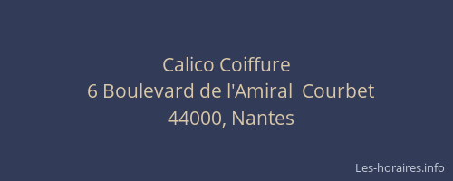 Calico Coiffure