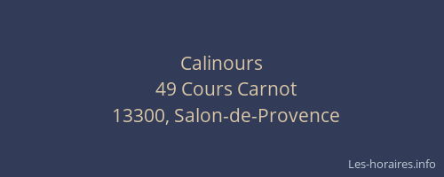 Calinours