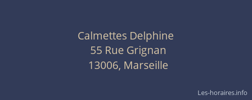 Calmettes Delphine