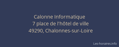 Calonne Informatique