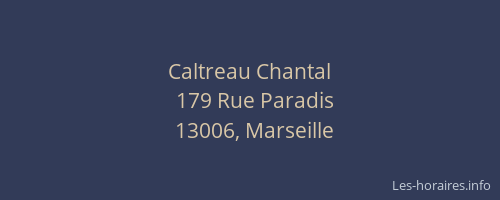 Caltreau Chantal