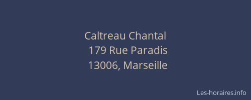 Caltreau Chantal