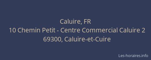 Caluire, FR
