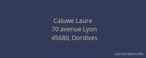 Caluwe Laure
