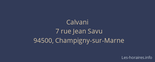 Calvani