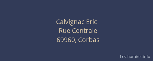 Calvignac Eric