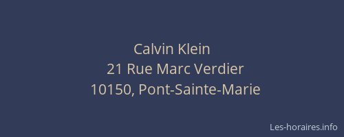 Calvin Klein