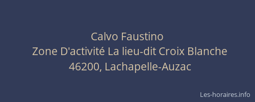 Calvo Faustino