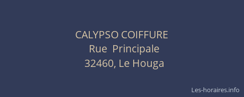 CALYPSO COIFFURE