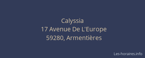 Calyssia