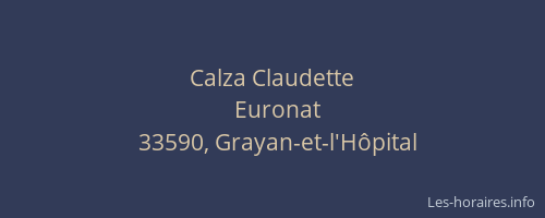 Calza Claudette